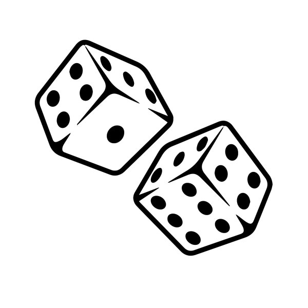 Игральные кости эскиз
