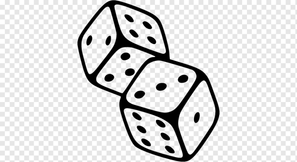 Наклейка игральные кости