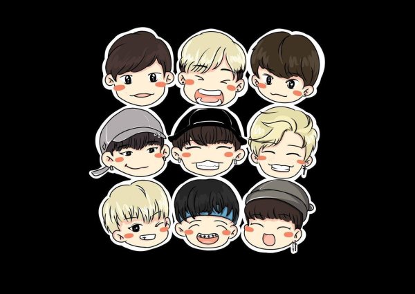 Stray Kids силуэты