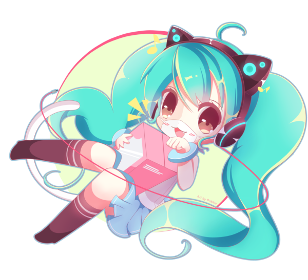 Hatsune Miku Стикеры