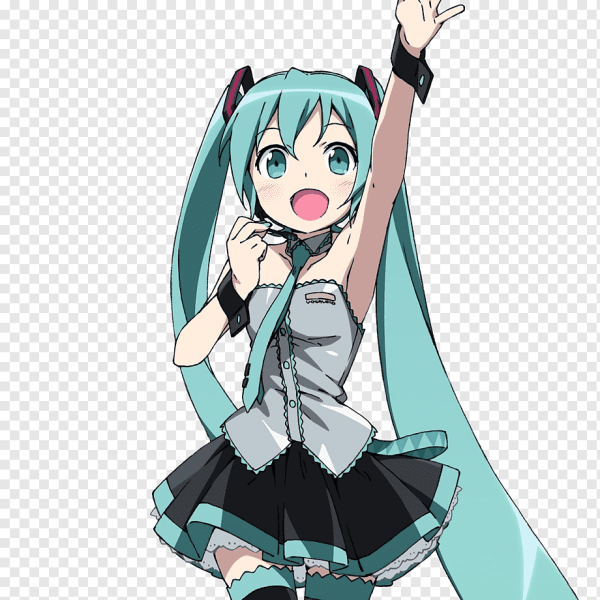 Хатсуне Мику аниме PNG