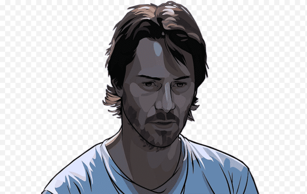 Keanu Reeves cartoon