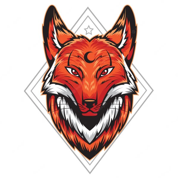 Лиса и логотип Рено