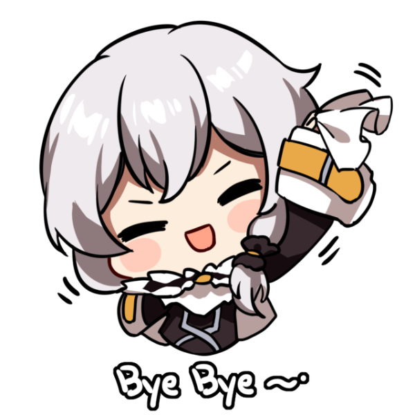 Хонкай Стикеры Чиби