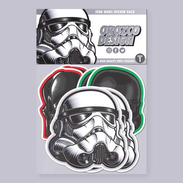 Дарт Вейдер стикер