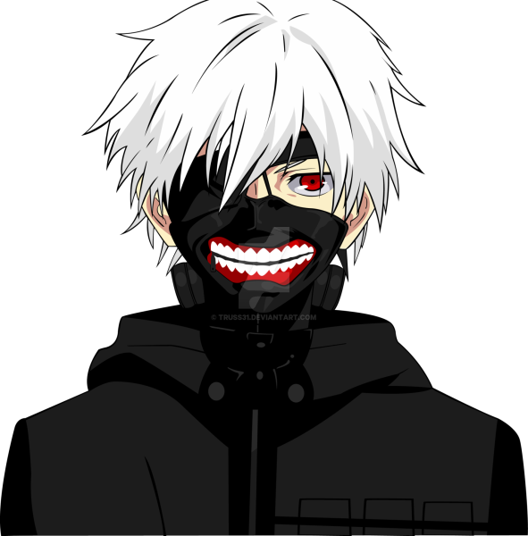 Волосы Канеки Кена