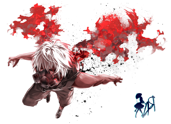 Канеки Кен рендер