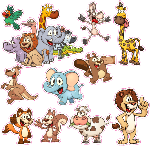 Мультяшные животные