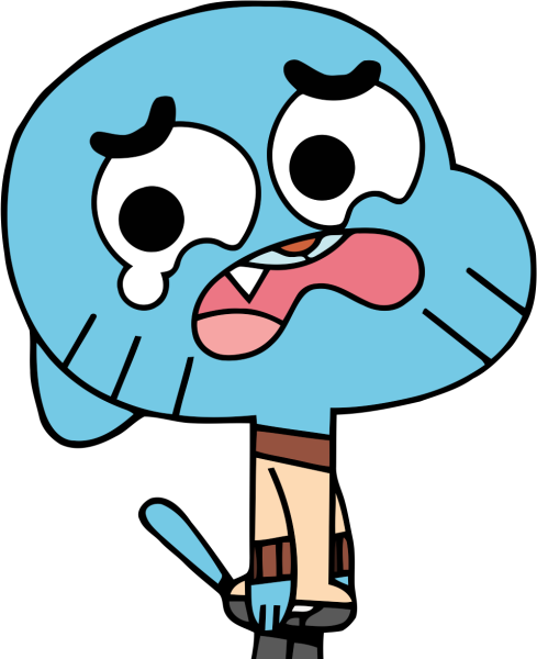 Наклейки Гамбол и Дарвин