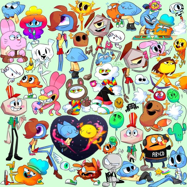 Наклейки Гамбол