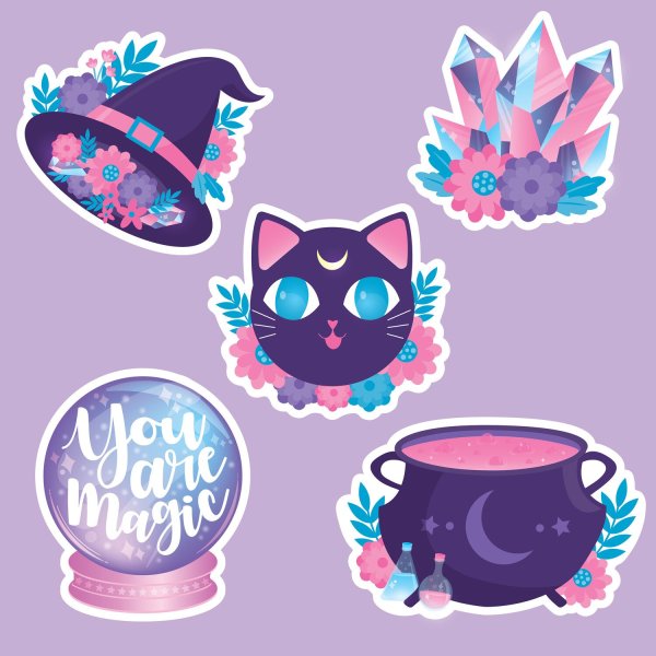 Маленькие наклейки для ЛП