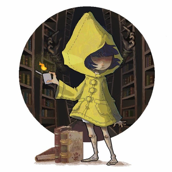 Стикеры little Nightmares 2