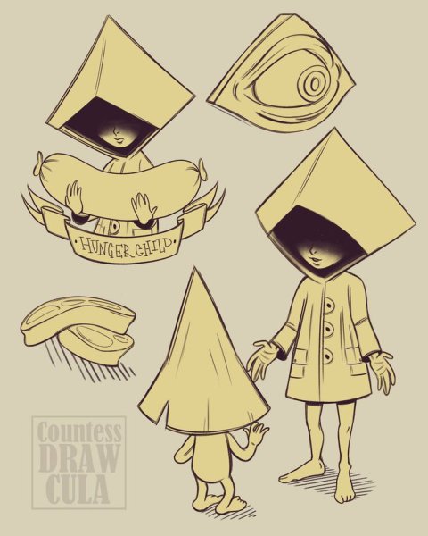 Little Nightmares наклейки