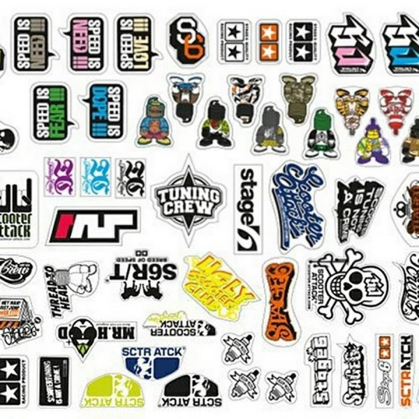 Стикеры на самокат
