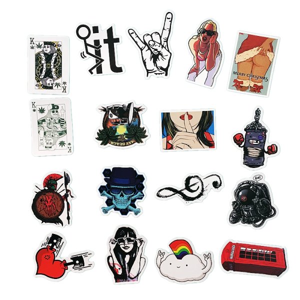 Крутые наклейки на ноутбук