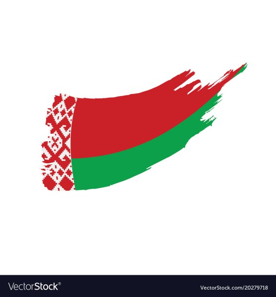 Флаг Белоруссии вектор