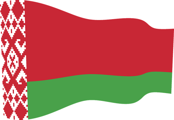 Флаг Белоруссии вектор