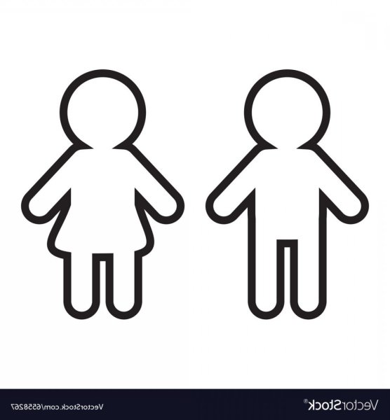 Контурные человечки