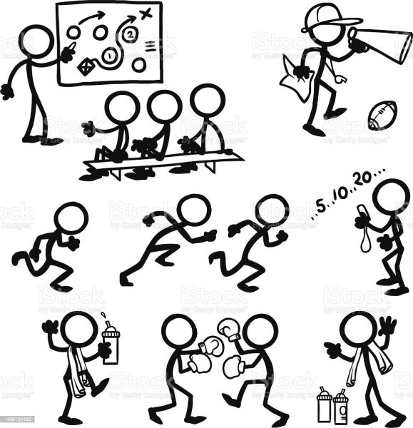 Человечек Графика