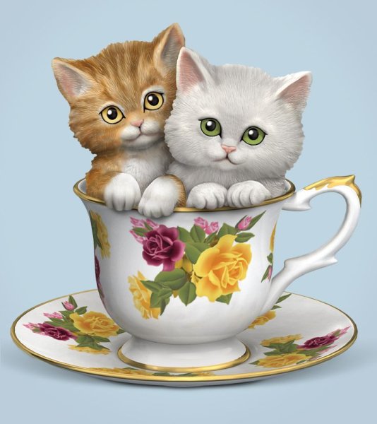 Синие коты Ирины Зенюк Стикеры