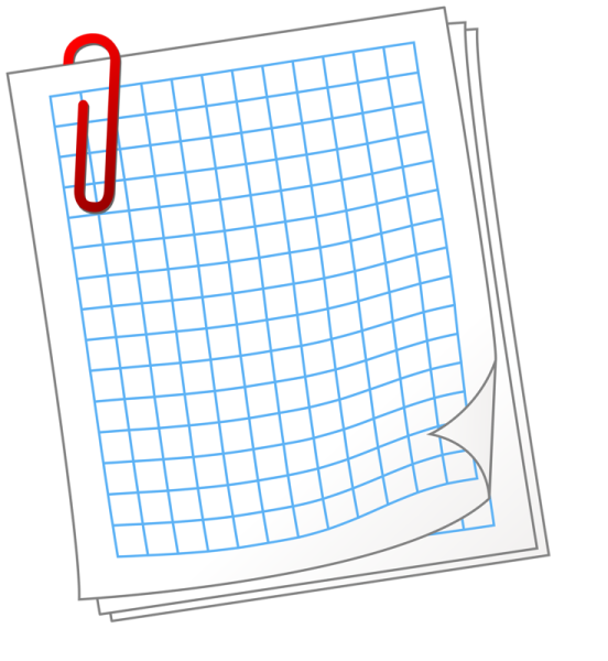 Тетрадный листок