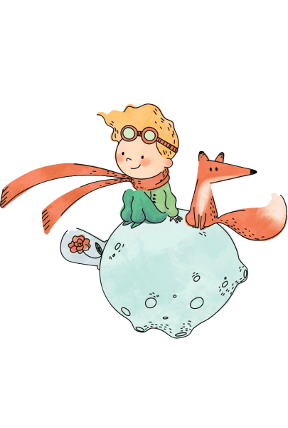 Маленький принц вектор