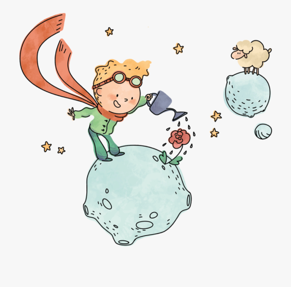 Маленький принц вектор