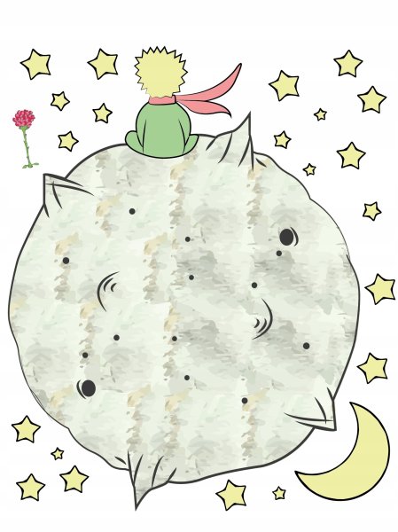 Стикеры маленький принц