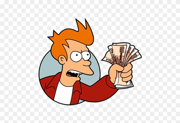 Фрай Футурама деньги