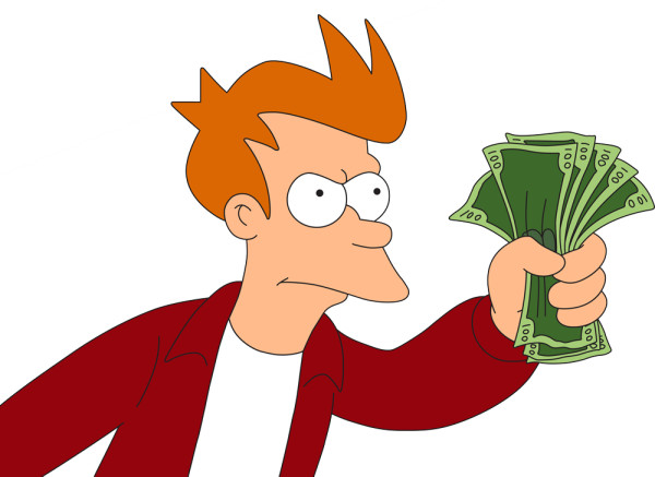 Футурама Фрай shut up and take my money