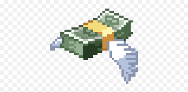 Деньги пиксель