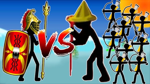 Копьетон стик вар Легаси рисунок