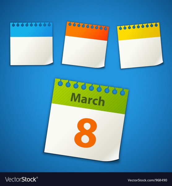 Стикеры наклейки для календаря