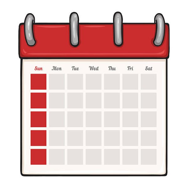 Календарный лист вектор