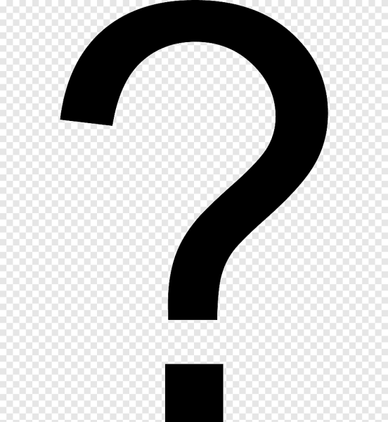 Вопрос без фона