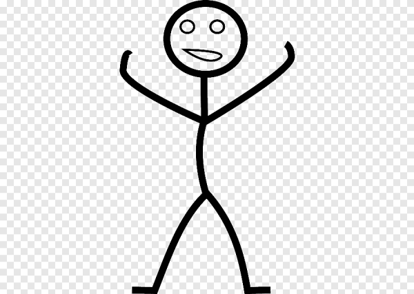 Человечек рисунок