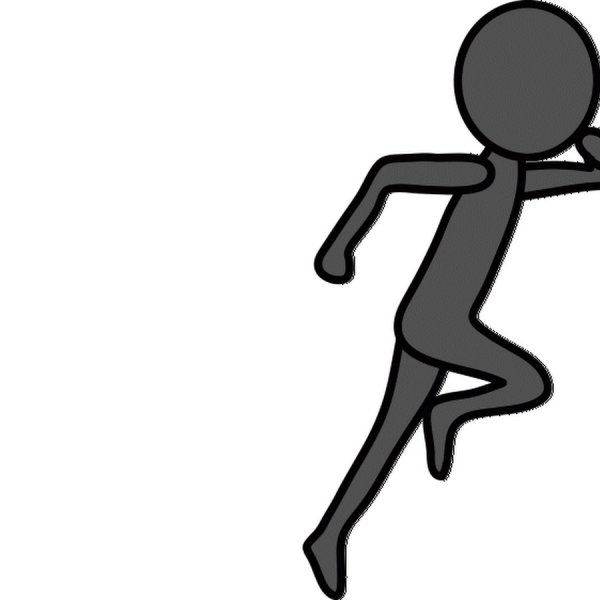 Бегущий человек анимация