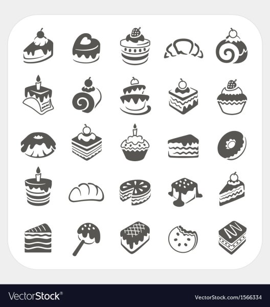 Иконки кондитерские