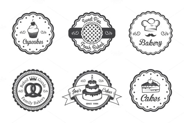 Кондитерское изделие для логотипа