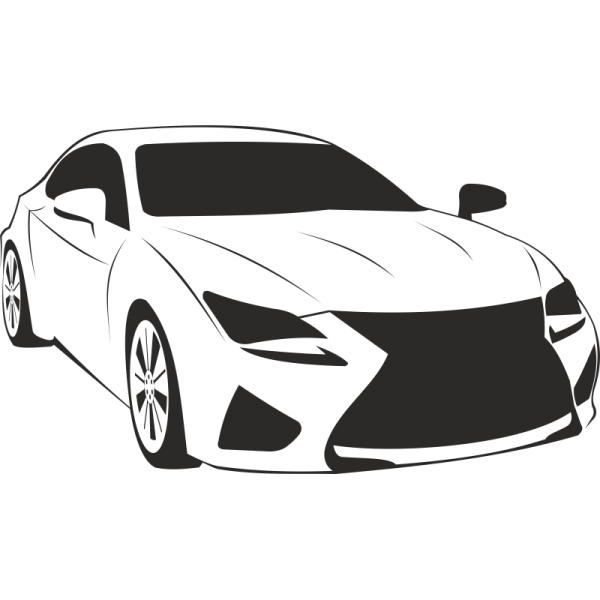 Силуэт автомобиля