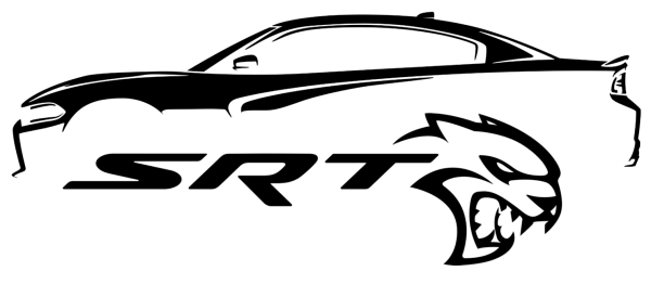 Эмблема srt Hellcat