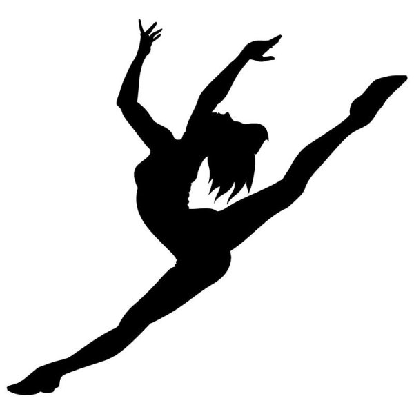 Силуэт танцовщицы