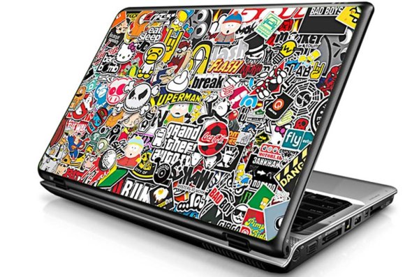 Наклейки Стикеры на ноутбук