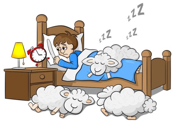 Нарушение сна рисунок