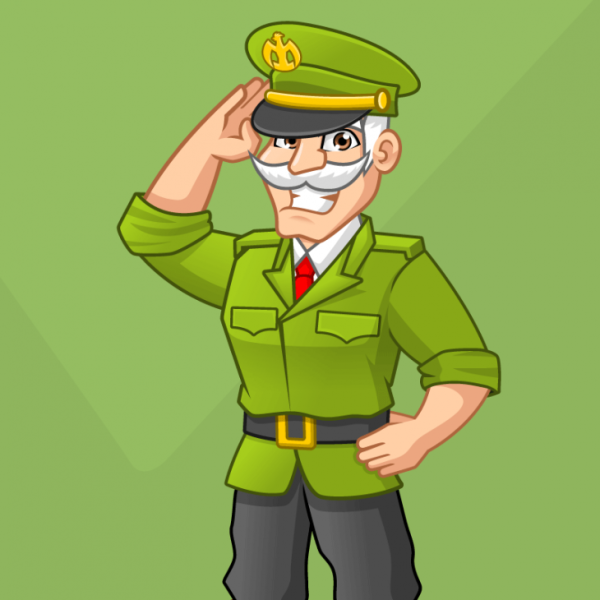 Генерал мультяшный