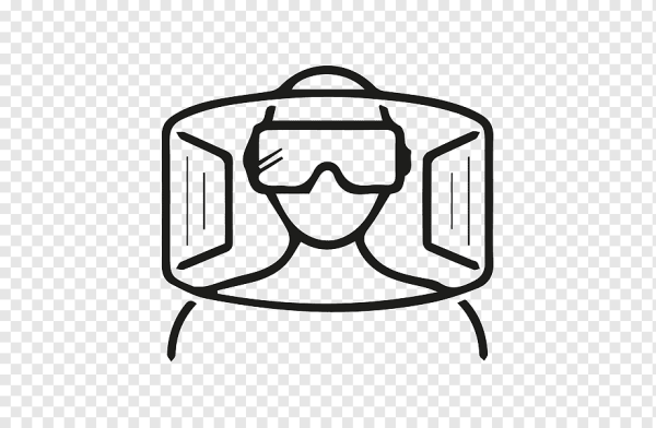 Шлем виртуальной реальности иконка