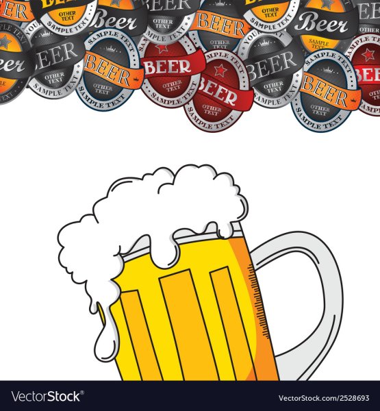 Пиво стикер