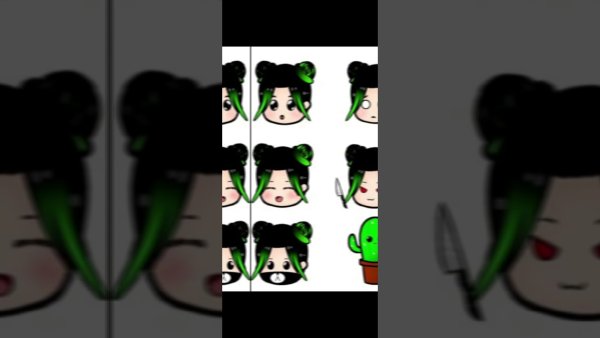 Смайлики Ланы Йоши Евы Ульяны