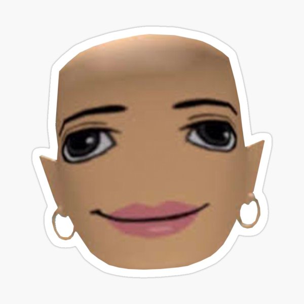 Лицо бэбрика из РОБЛОКСА