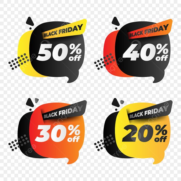 Баннер черная пятница PSD